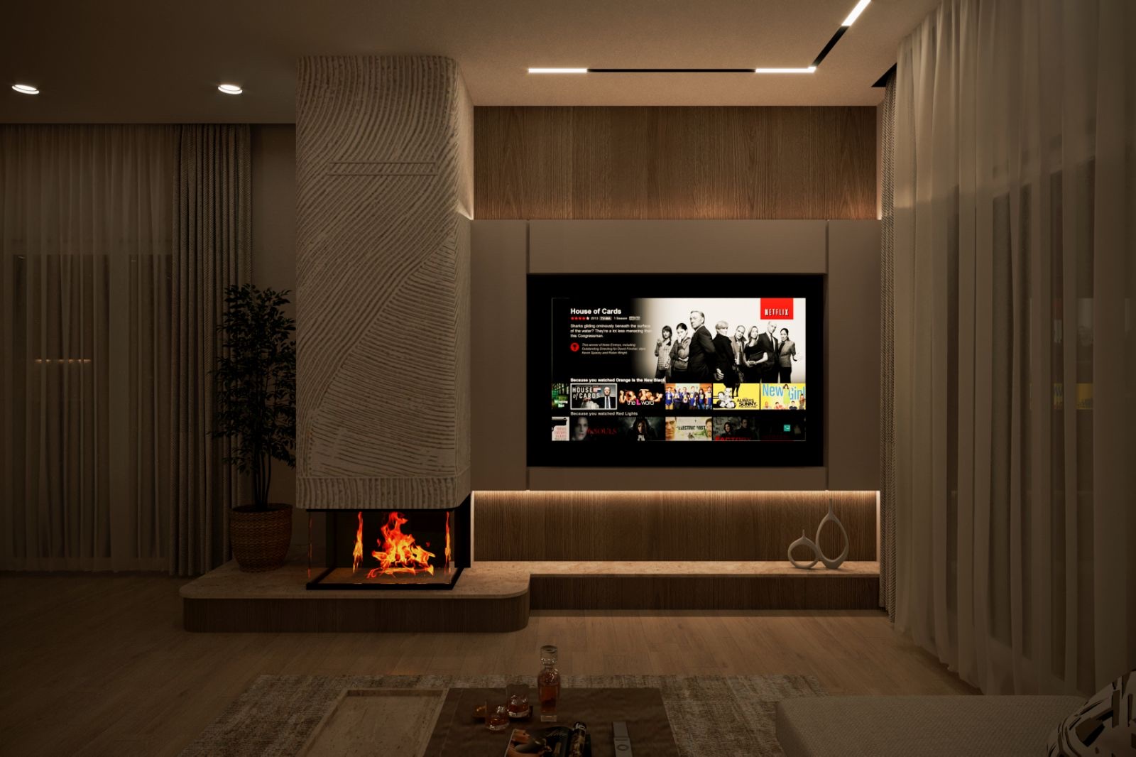 House 150 interior view