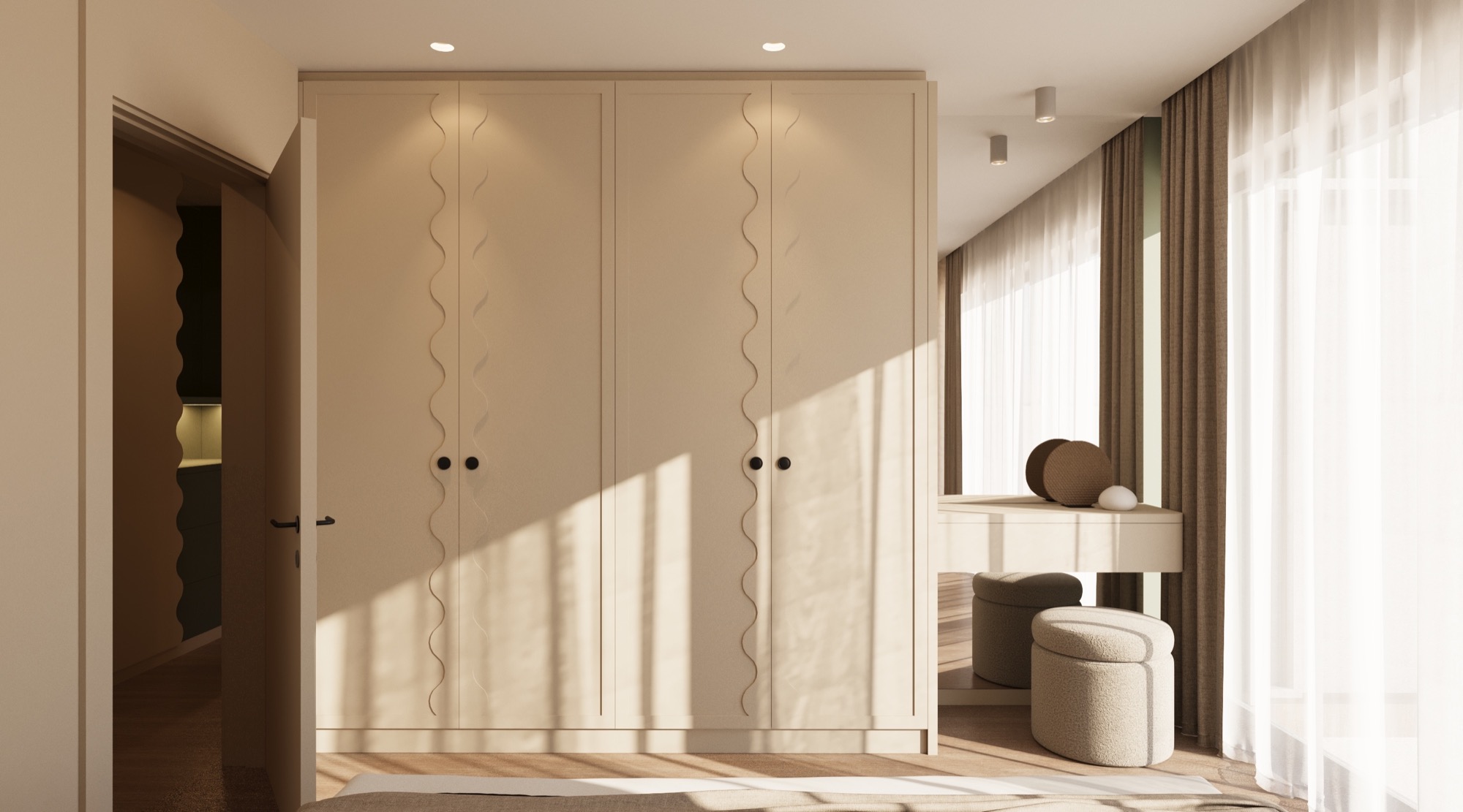 The Wave Project wardrobe detail