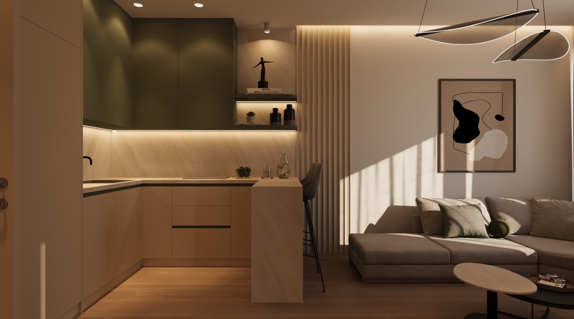 The Wave Project interior view